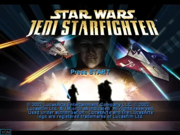 Star Wars Jedi Starfighter (USA) screen shot title